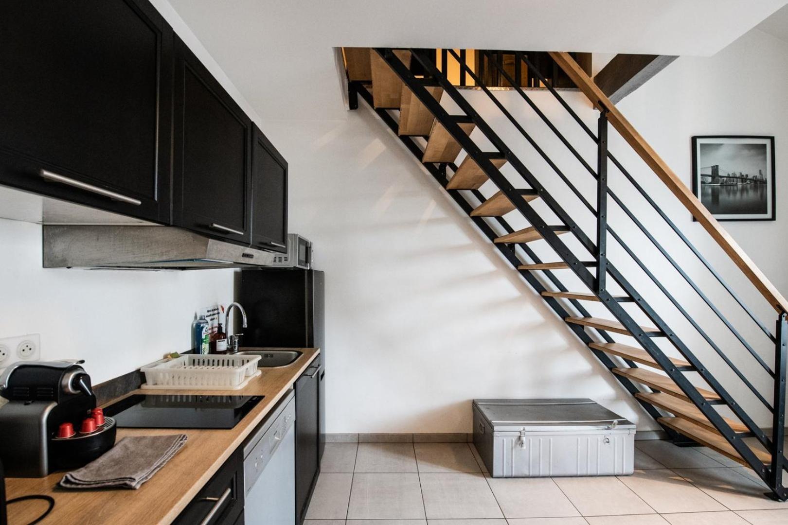 Urban Loft C Quartier Part-Dieu Avec Garage Inclus Lyon Exterior foto